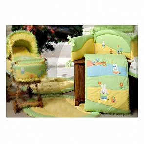 Мягкий бортик - Акварели из коллекции 4 времени года (Babypiu, 22R.155P VER)